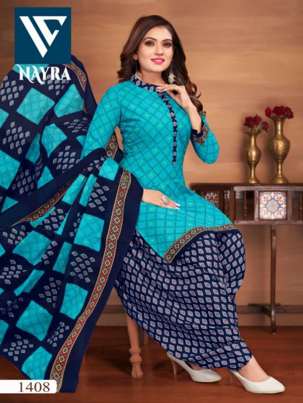 Nayra 14 Indo Printed Patiyala Dress Material Collection